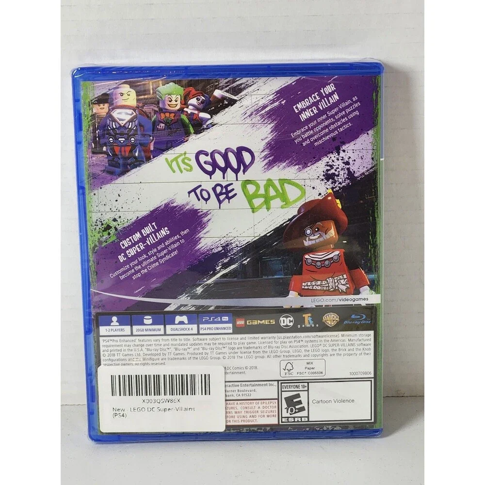 LEGO DC Supervillains - Sony PlayStation 4